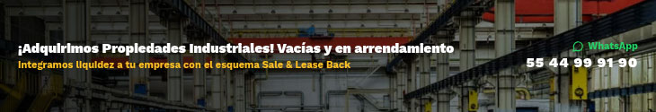Adquirimos propiedades industriales