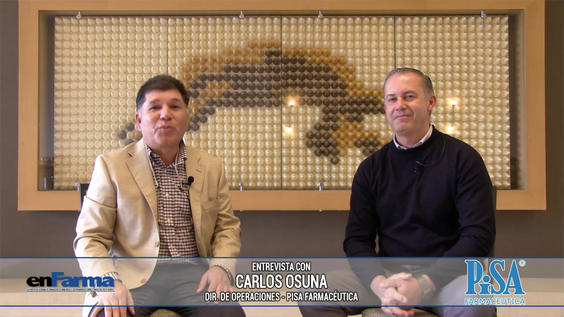 Entrevista a Carlos Osuna - Dir. de Operaciones Pisa Farmacéutica
